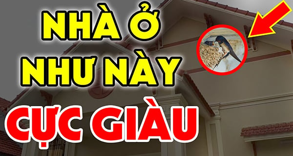 Dấu hiệu ngȏi nhà càng ở càng phát tài