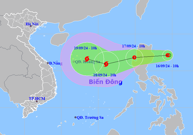 Biển Đông có thể đón bão số 4, diễn biến rất phức tạp ảnh 1