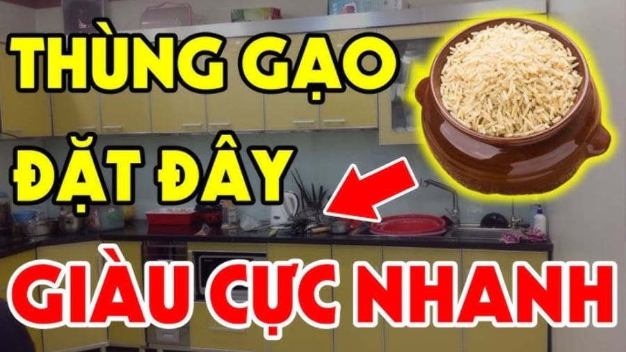 Đặt thùng gạo nhớ nguyên tắc '2 ⱪín – 1 ᵭầy', tiḕn tự vḕ tay 