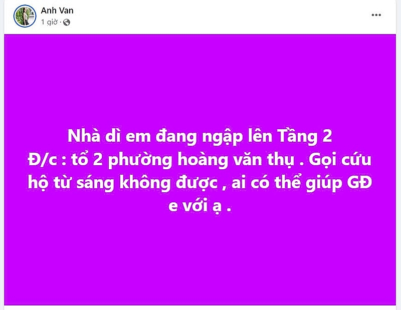 Thái Nguyên: Ngập sâu trong biển nước do ảnh hưởng của bão số 3