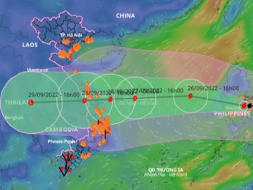 Tin bão mới nhất: Cập nhật thông tin bão trên Biến Đông nhanh nhất