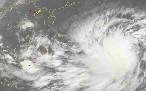 Bão Trami di chuyển nhanh vào Biển Đông, gió bão có thể mạnh cấp 10-11 - Tuổi Trẻ Online