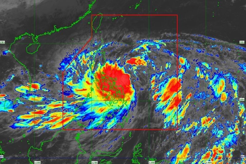 Tin bão Số 6 mới nhất: Toàn Philippines bị vùng mây bão che lấp: Vào Biển Đông có tăng cấp cuồng phong?