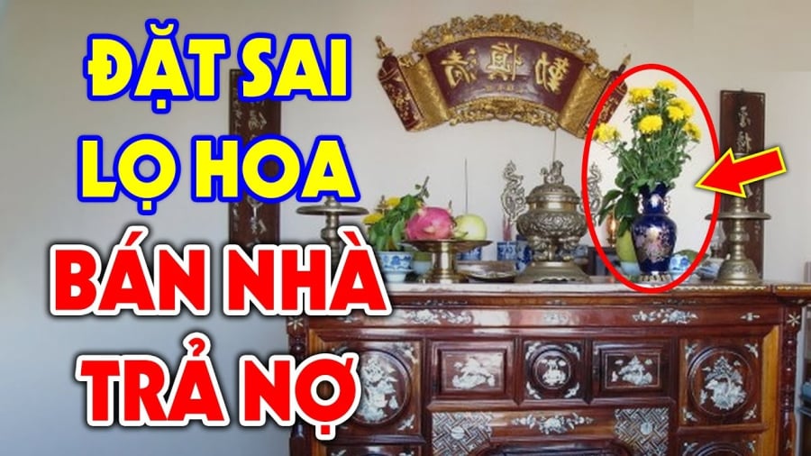 Lọ hoa ᵭặt bên trái hay bên phải trên bàn thờ mới hút ʟộc?