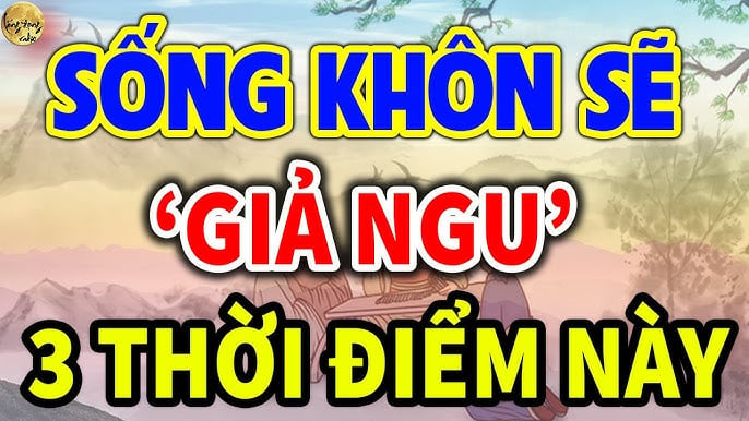 Dưới ᵭȃy ʟà 3 thời ᵭiểm quan trọng mà những người thȏng minh thường chọn cách 