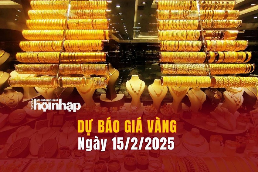 Dự báo giá vàng 15/2/2025