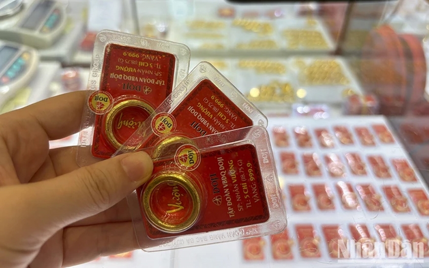 Giá vàng chiều nay (18-10): Vàng nhẫn tăng lên 85 triệu đồng lượng