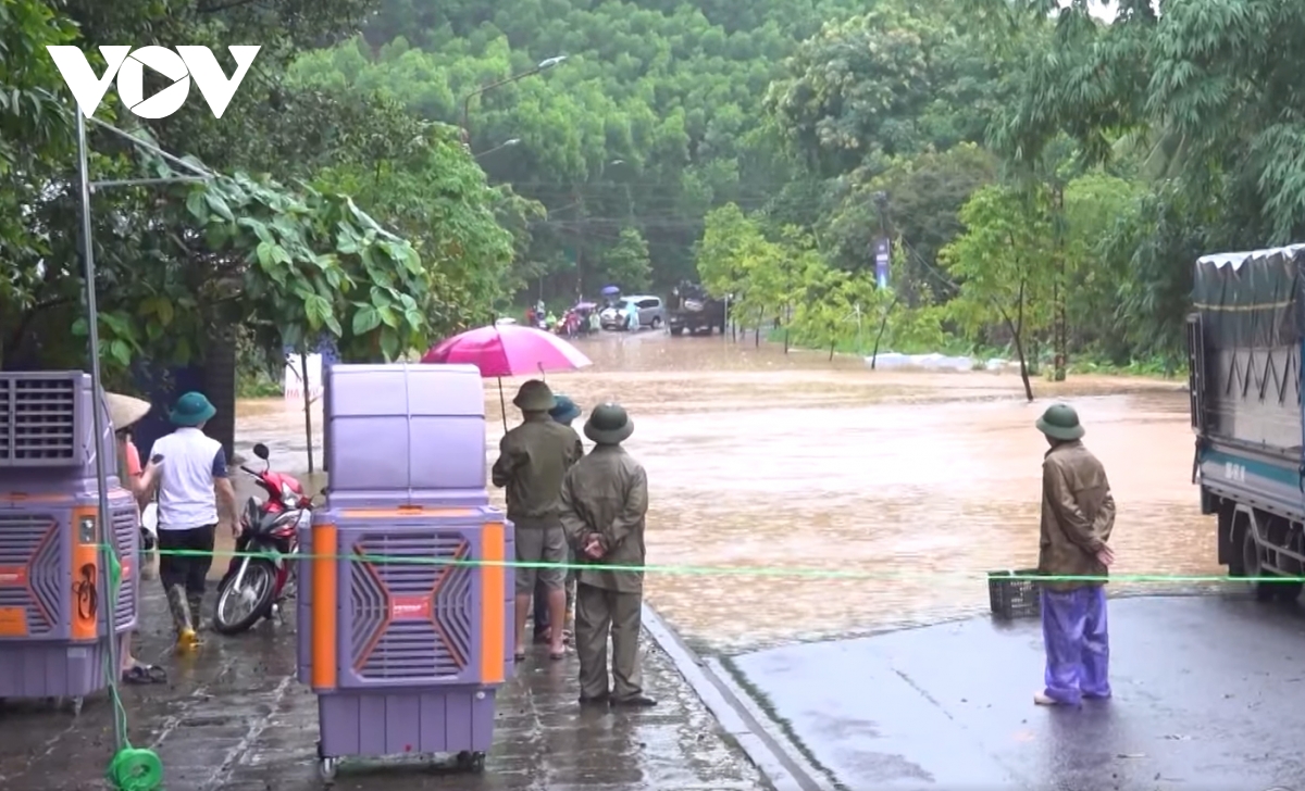 thai nguyen co hang tram diem bi ngap, thiet hai nang do mua lu hinh anh 2