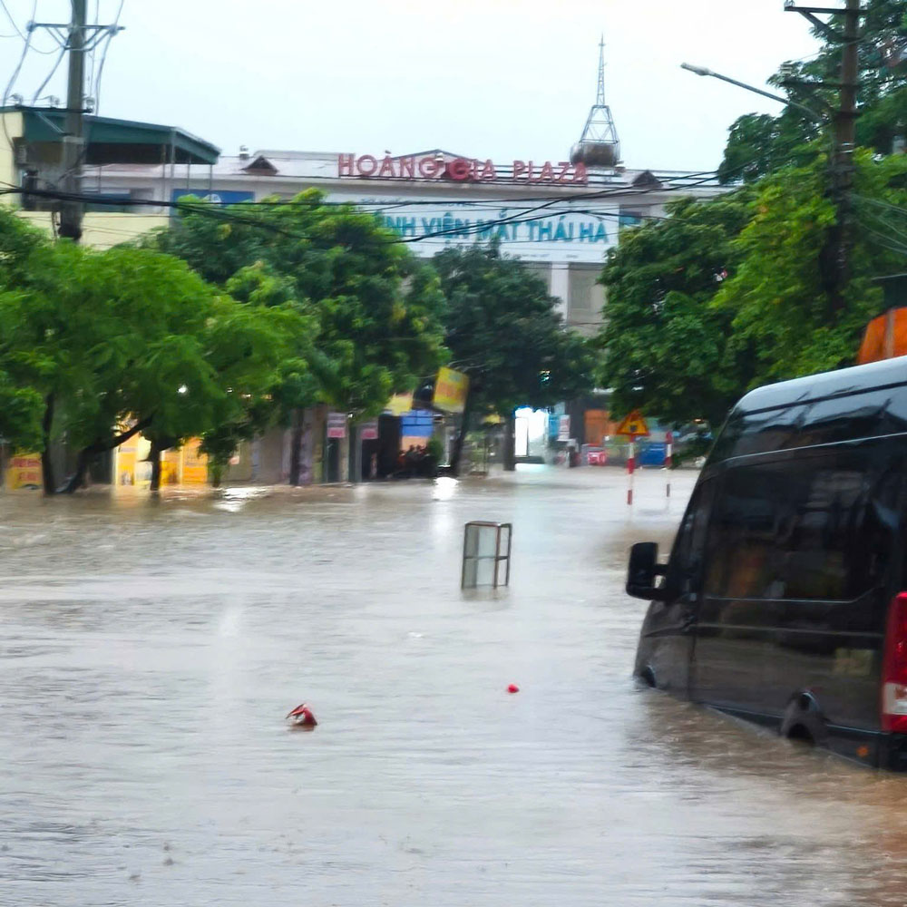 Khu vực giao đường Quang Trung và đường Z115.