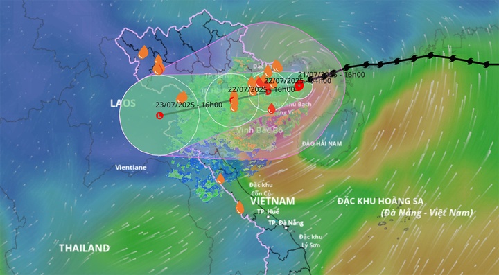 Trực tiếp tin bão số 3: Đã có 1 người tử vong; đóng cửa 2 sân bay để ứng phó bão- Ảnh 1.