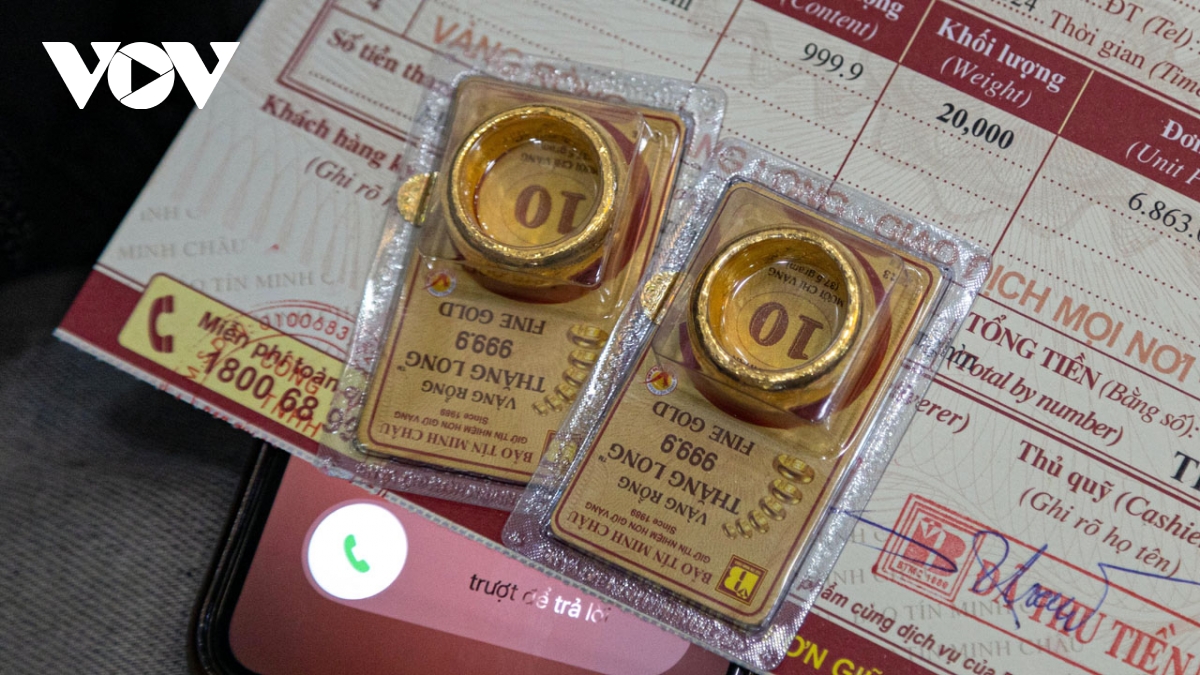 gia vang hom nay 14 7 vang trong nuoc duy tri 119,5 - 121,5 trieu dong luong hinh anh 1