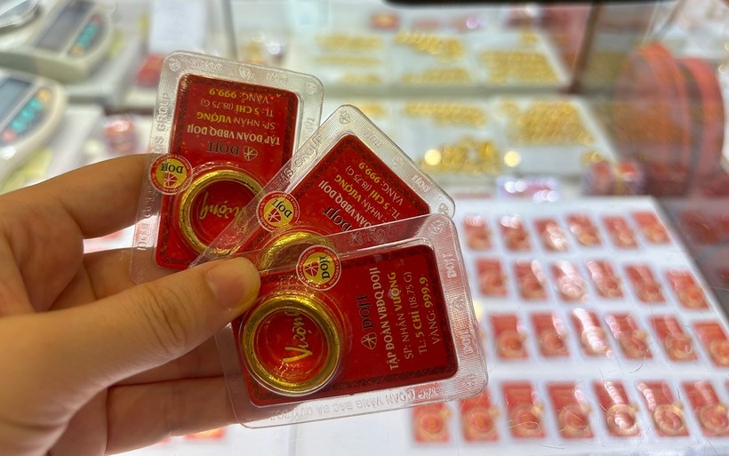 Giá vàng hôm nay (10-7): Vàng miếng, vàng nhẫn đồng loạt giảm
