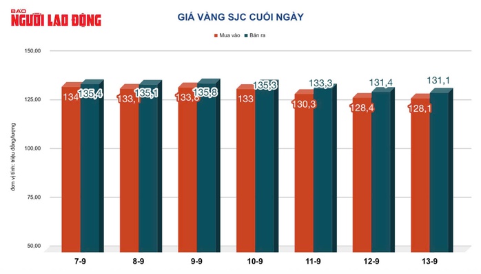 Giá vàng hôm nay 14-9: Người mua vàng ở vùng đỉnh 143,5 triệu đồng/lượng lỗ nặng- Ảnh 4.