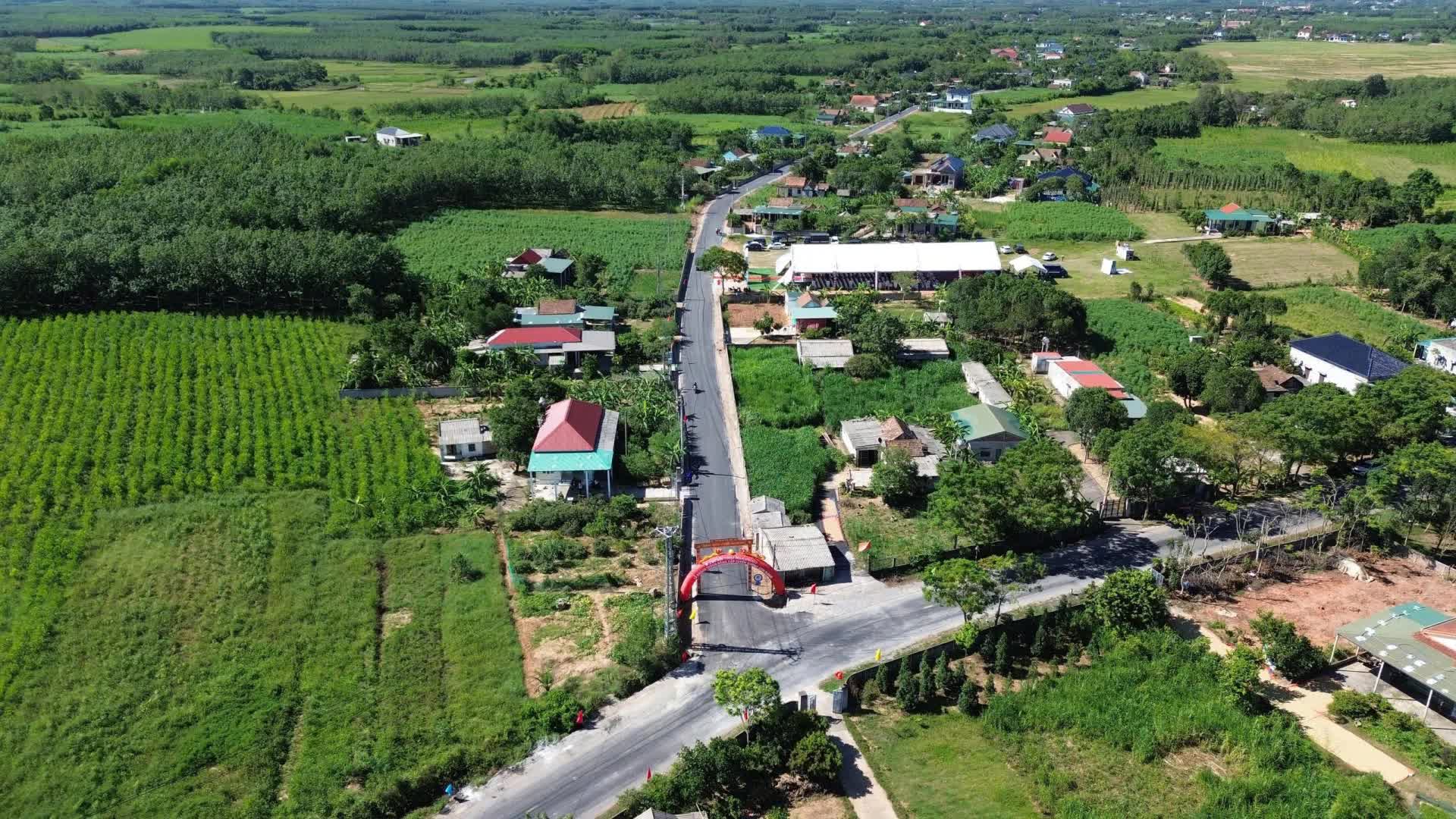 Con đường 12 tỷ đồng, dài 3,2km, 'thần tốc' thi công chỉ 20 ngày: Tập đoàn Sơn Hải tài trợ 100% vốn- Ảnh 1.