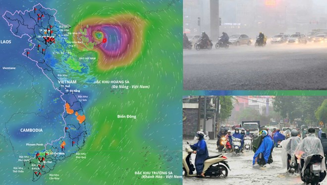Dự báo khu vực rạng sáng 6.10 bão số 11 Matmo đổ bộ và các tỉnh mưa to nhất