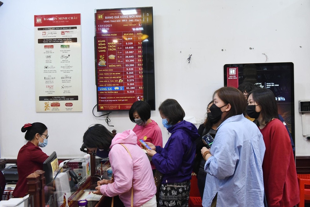 Giá vàng chiều nay 26/10: Bảng giá vàng SJC PNJ ACB, vàng nhẫn BTMC, vàng thế giới
