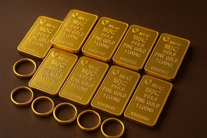Giá vàng hôm nay (30-10): Vàng miếng, vàng nhẫn cùng tăng mạnh