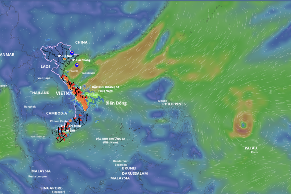 Bão số 13 sắp vào Biển Đông, dự báo các tỉnh chịu ảnh hưởng trực tiếp - 1