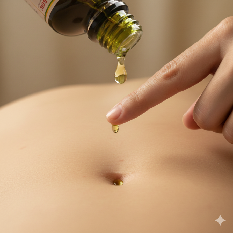 Rốn là điểm trung tâm của bụng, nơi các dây thần kinh giao nhau và có khả năng hấp thu dưỡng chất qua da.