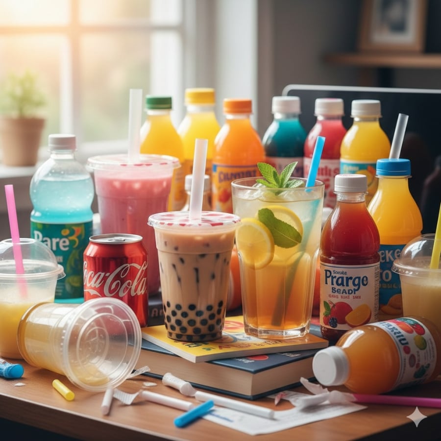 Đồ uống ngọt quen thuộc có thể âm thầm gây gan nhiễm mỡ nếu dùng thường xuyên.