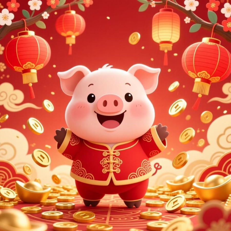 Vận tài lộc của Hợi là lộc trời ban, có thể nhận được các khoản tiền bất ngờ hoặc một món quà có giá trị, ký kết các hợp đồng béo bở. 