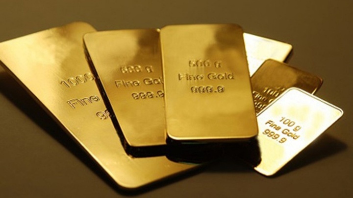 Giá vàng quay đầu giảm. (Ảnh: Kitco).