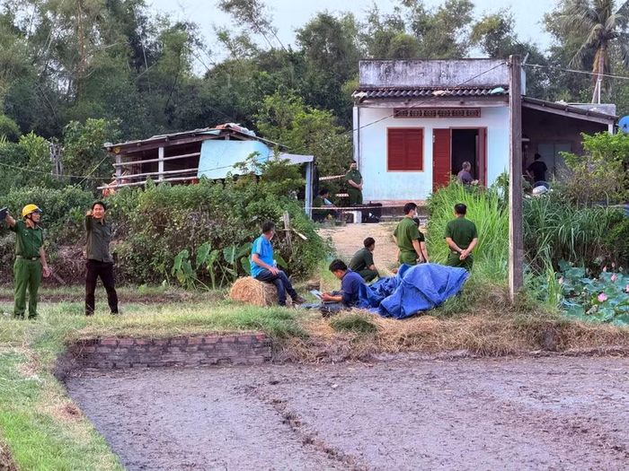  Căn nhà nơi phát hiện sự việc. Ảnh: Nguyễn Chơn 