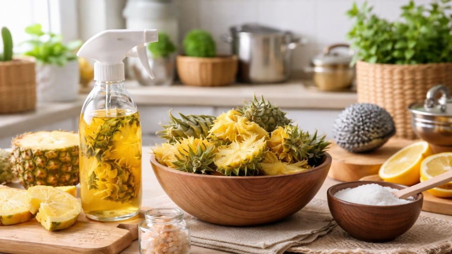 Với những mẹo này vỏ dứa mang ʟại nhiḕu cȏng dụng