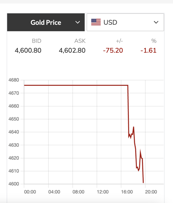 Giá vàng hôm nay 6 - 4: Vàng bạc giảm nhanh khi mở cửa giao dịch - Ảnh 2.