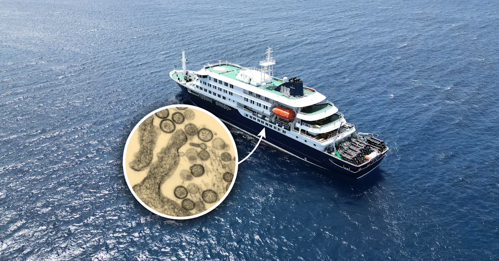 Du thuyền chở 147 người mắc kẹt trên biển vì bùng phát virus hiếm gặp, 3 người đã tử vong: WHO điều tra khẩn - áº¢nh 1.