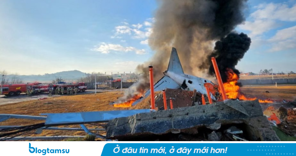 Máy bay tiếp đất, nổ tung sau 17 giây, 179 người trong khoang thiệt mạng, trở thành thảm kịch hàng không nghiêm trọng nhất lịch sử đất nước