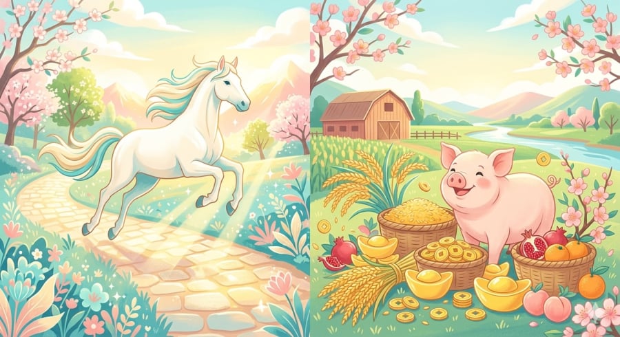 Tuổi Ngọ và Tuổi Hợi có cơ hội cải thiện thu nhập, đón nhận nhiều vận may về công việc và tài lộc vào cuối tháng.