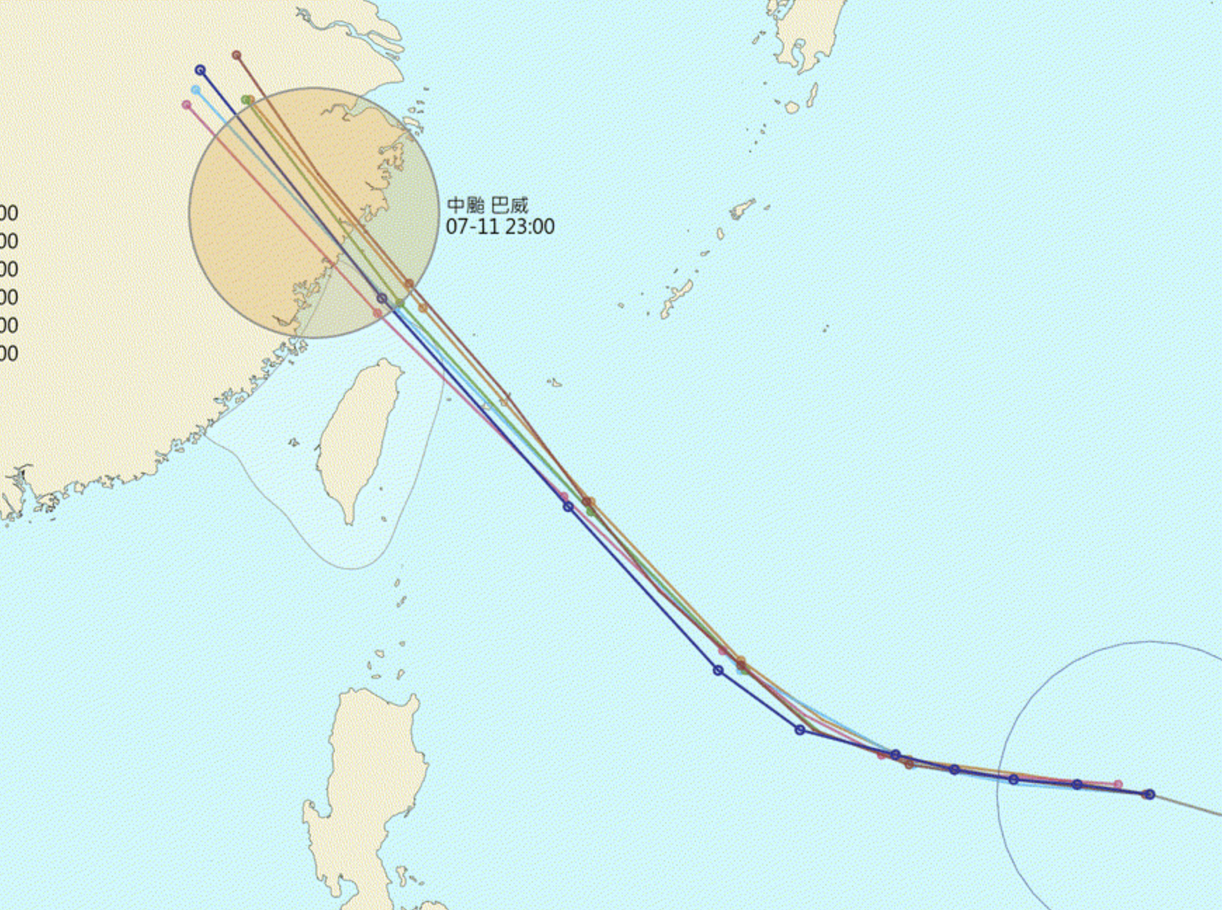 Siêu bão Ba Vì với sức gió 290 km/h khiến nhiều quốc gia châu Á báo động đỏ, chuyên gia Nhật Bản lo ngại tái diễn thảm họa năm 2003 - áº¢nh 3.
