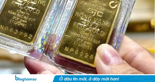 Giá vàng hôm nay mới nhất: Tiếp tục giảm sâu